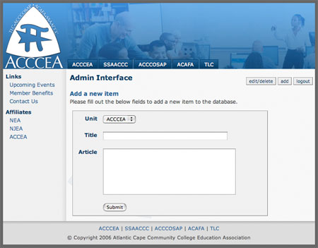 Atlantic Cape Community College Education Association 